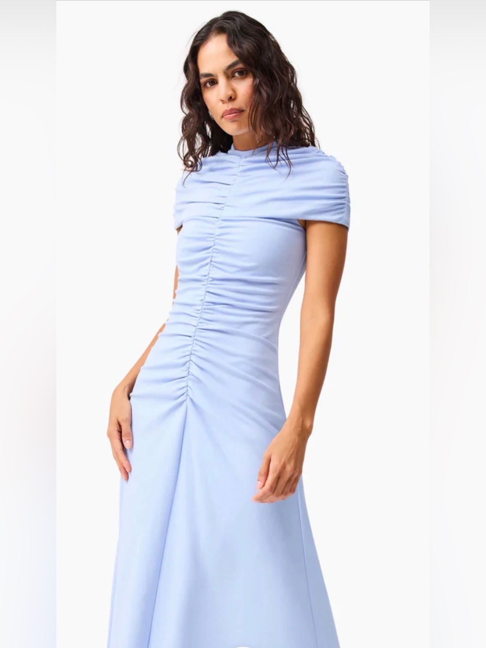 NWT Valencia High Neck Maxi Dress in Blue
Size M - Picture 2 of 7